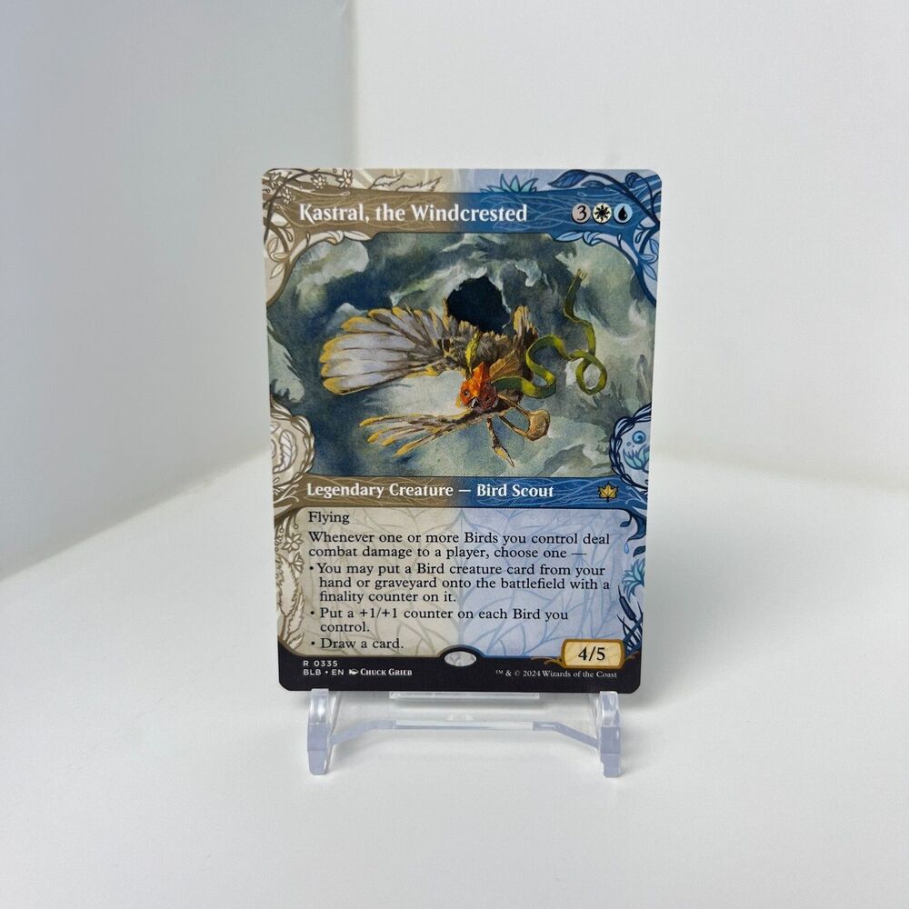 Magic The Gathering MTG Bloomburrow Kastral, the Windcrested NON-FOIL Showcase